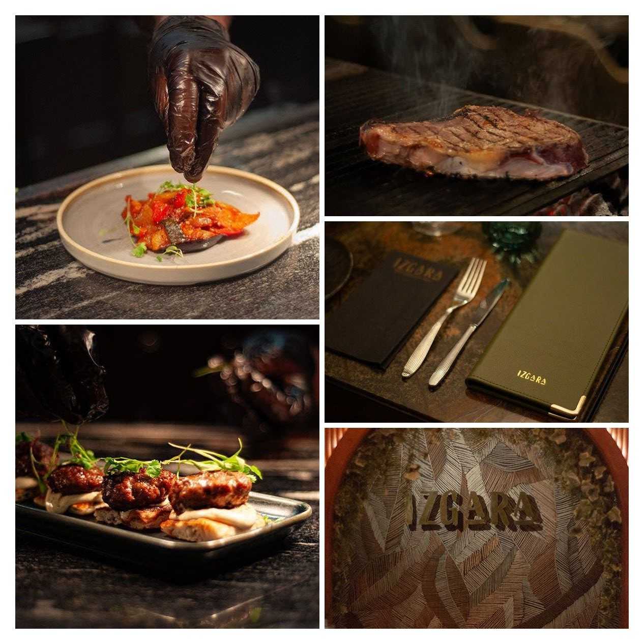 Interior of Izgara Grill